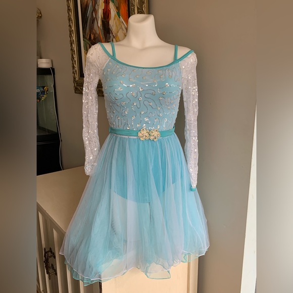 Weissman Lyrical Dance Costume - Picture 1 of 5